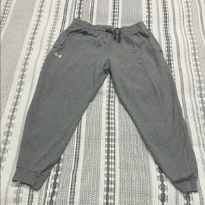 Under Armour Kids Gray Joggers with Logo